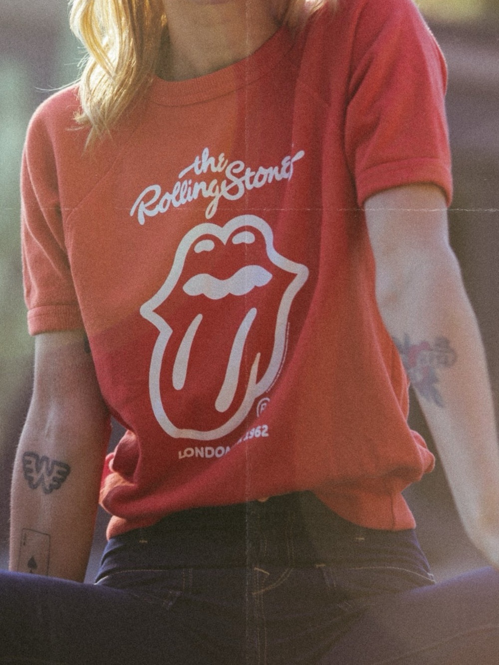 People of Leisure Rolling Stones Raglan